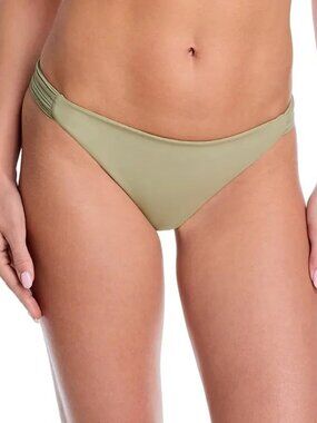 125$ Juan De Dios Potosi Bikini Bottom Women's Size M Sage Ivory